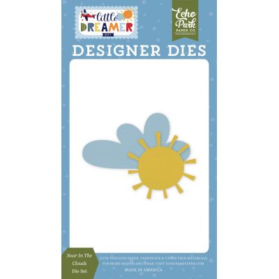 Echo Park Little Dreamer Boy Die Set - Soar In The Clouds